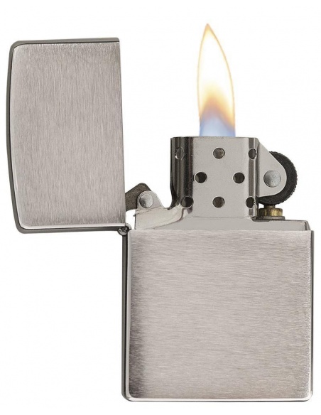 Bricheta Zippo 200 Brushed Chrome