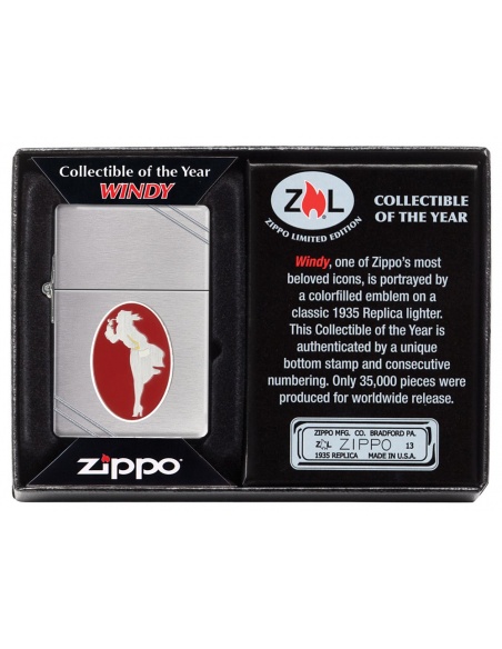 Bricheta Zippo 28729 Replica Windy Collectible of the Year