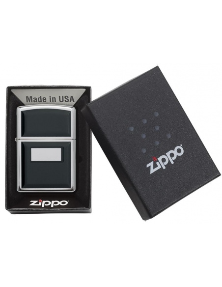 Bricheta Zippo 355 Ultralite Black Emblem 