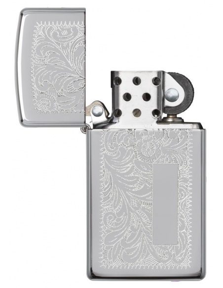 Bricheta Zippo 1652 Slim Chrome Venetian