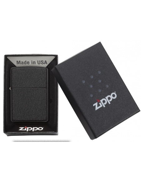 Bricheta Zippo 236 Classic Black Crackle