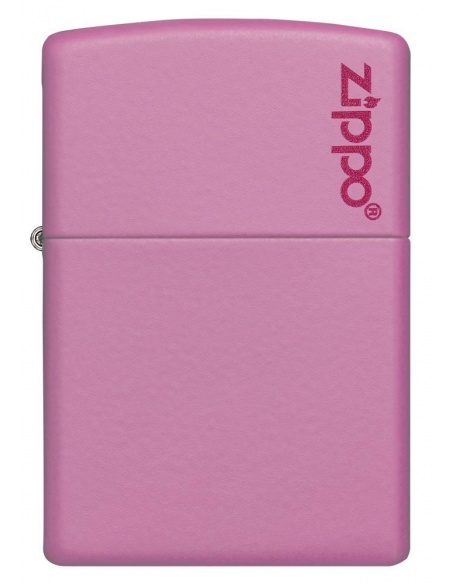 Bricheta Zippo 238ZL Pink Matte with Zippo Logo