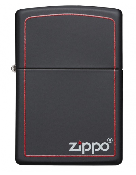 Bricheta Zippo 218ZB Classic Black and Red Zippo