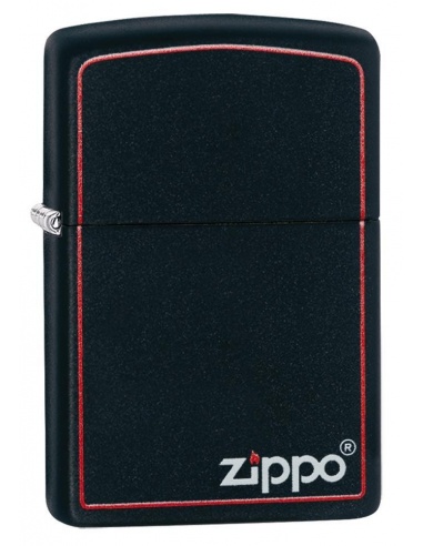 Bricheta Zippo 218ZB Classic Black and Red Zippo