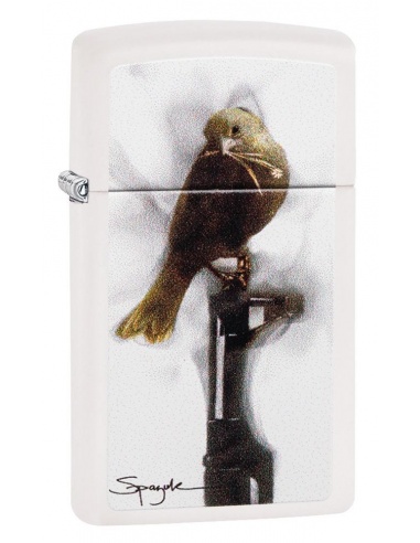 Bricheta Zippo 29848 Spazuk-Bird Sitting on a Gun