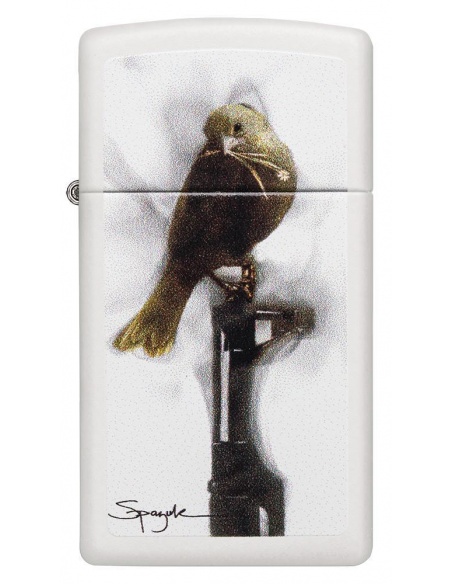 Bricheta Zippo 29848 Spazuk-Bird Sitting on a Gun