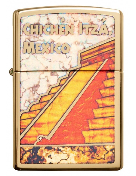 Bricheta Zippo 29826 Pyramid-Chichen Itza-Mexico