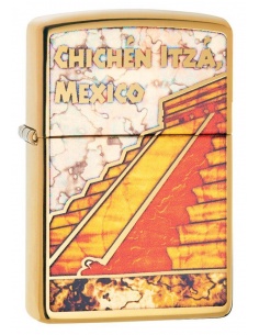 Bricheta Zippo 29826 Pyramid-Chichen Itza-Mexico