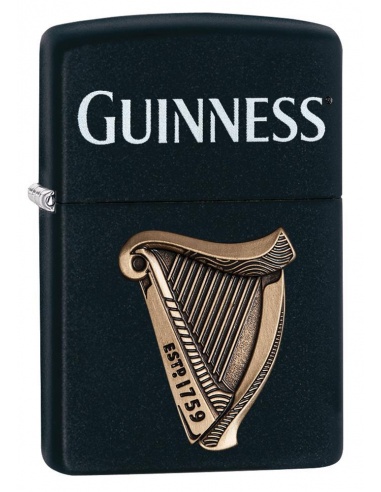 Bricheta Zippo 29676 Guinness Beer-Harp