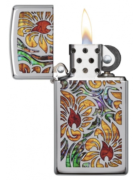 Bricheta Zippo 29702 Fusion Floral Design