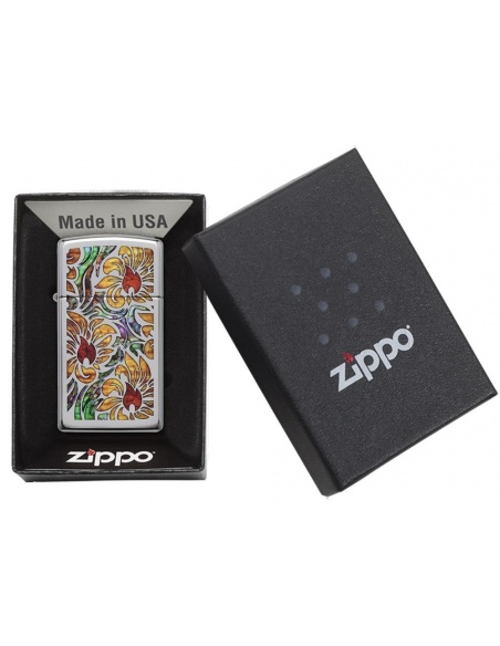 Bricheta Zippo 29702 Fusion Floral Design