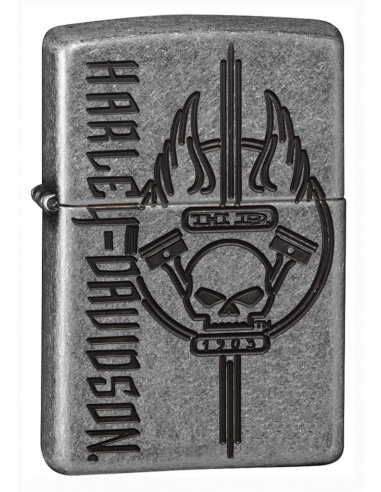 Bricheta Zippo 29280 Harley Davidson Skull