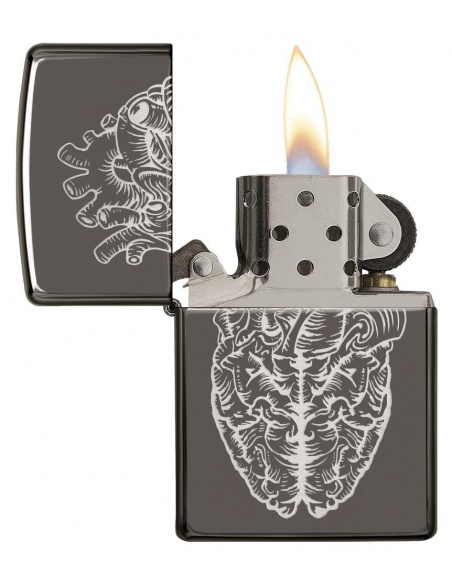 Bricheta Zippo 29728 Heart and Brain