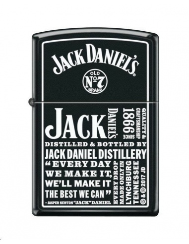 Bricheta Zippo 4419 Jack Daniel's Tennessee Whiskey Old No. 7