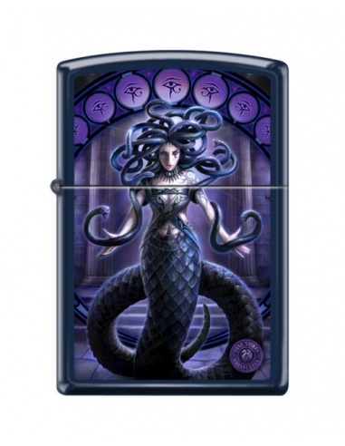 Bricheta Zippo 2920 Anne Stokes-Medusa-Snakes