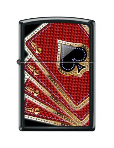 Bricheta Zippo 7953 Card Suits-Aces