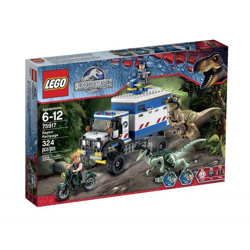 LEGO Jurassic World 75917 Furia Raptorilor (Raptor Rampage)