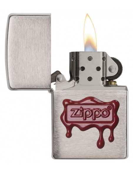 Brichetă Zippo 29492 Red Wax Seal-Logo