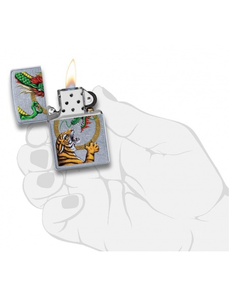 Brichetă Zippo 29837 Dragon & Tiger