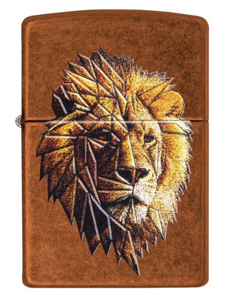 Brichetă Zippo 29865 Polygonal Lion