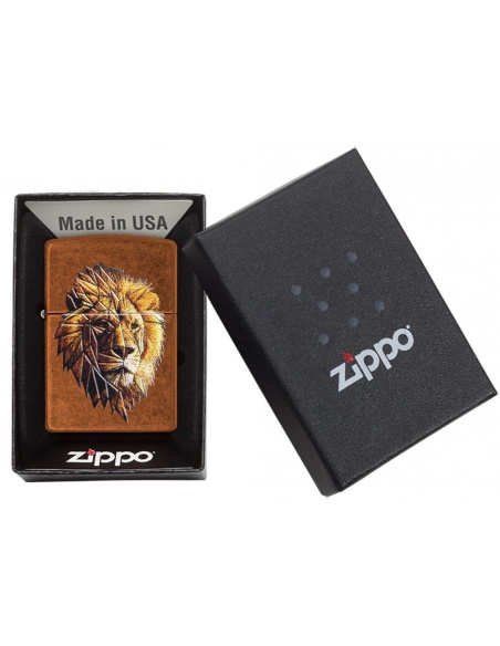 Brichetă Zippo 29865 Polygonal Lion