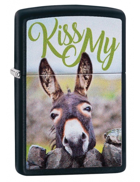 Brichetă Zippo 29868 Kiss My...Donkey