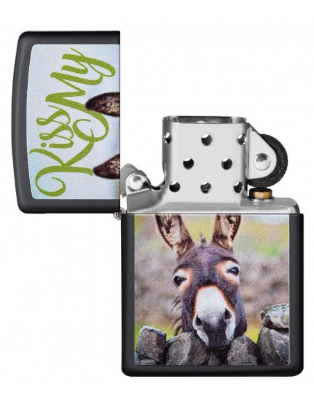 Brichetă Zippo 29868 Kiss My...Donkey