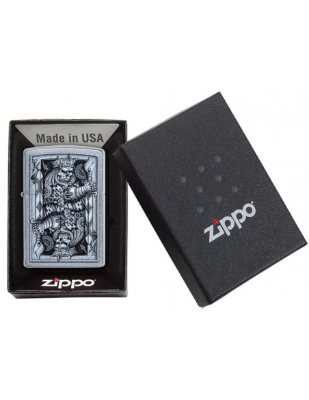 Brichetă Zippo 29877 Steampunk King of Spades Design