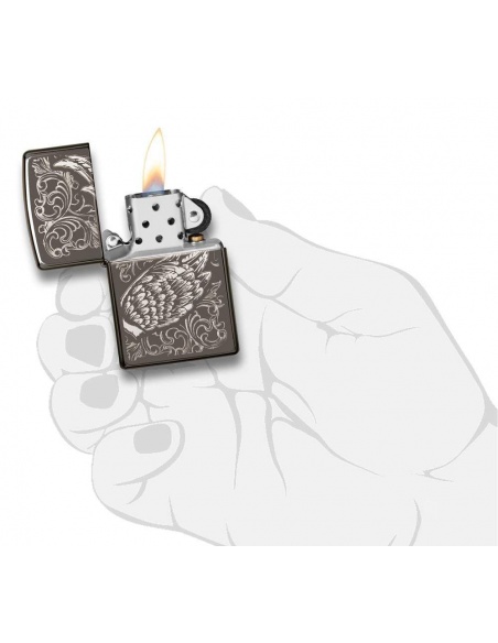 Brichetă Zippo 29881 Wings-Filigree Style