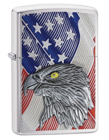 Brichetă Zippo 29508 Eagle With American Flag