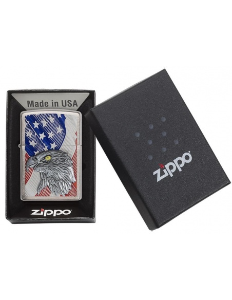 Brichetă Zippo 29508 Eagle With American Flag