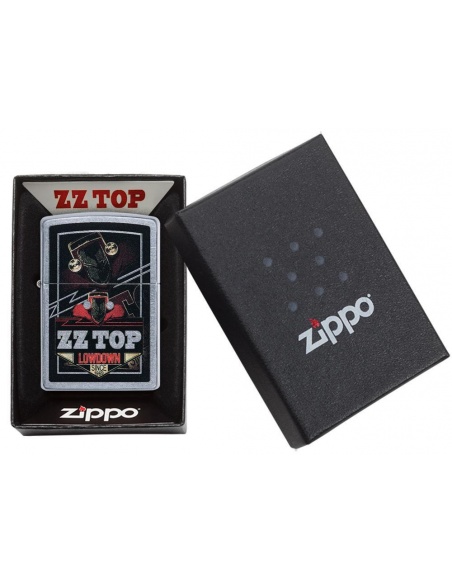 Brichetă Zippo 49008 ZZ Top-Lowdown Since 1969