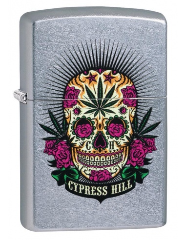 Brichetă Zippo 49011 Cypress Hill-Sugar Skull/Weed Design