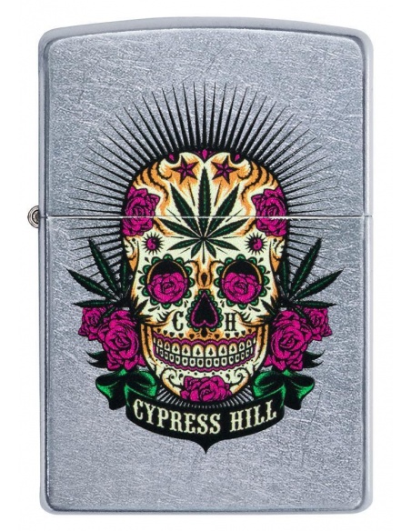 Brichetă Zippo 49011 Cypress Hill-Sugar Skull/Weed Design