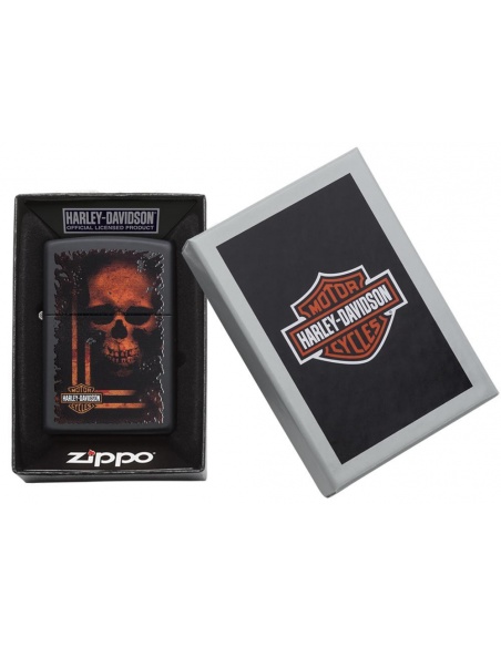 Brichetă Zippo 29654 Harley Davidson-Skull