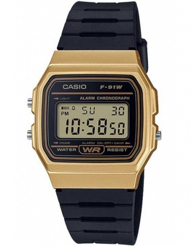 Ceas unisex Casio Retro Vintage F-91WM-9AEF