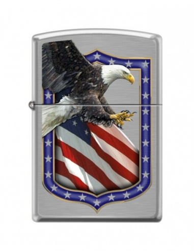 Brichetă Zippo 1130 Eagle & USA Flag Shield