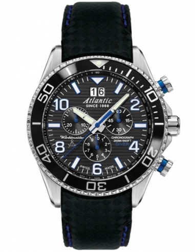 Ceas barbatesc Atlantic Worldmaster Diver 55470.47.65BC