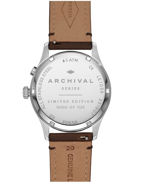 Ceas barbatesc Fossil The Archival Series LE1059