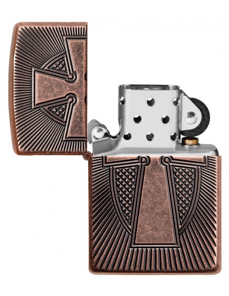 Bricheta Zippo 49158 Deep Carve Cross Design