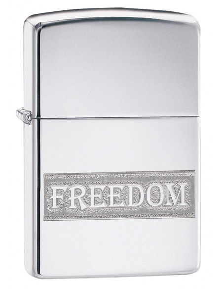 Bricheta Zippo 49129 Etched Freedom Design