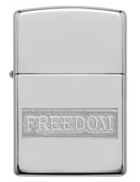 Bricheta Zippo 49129 Etched Freedom Design