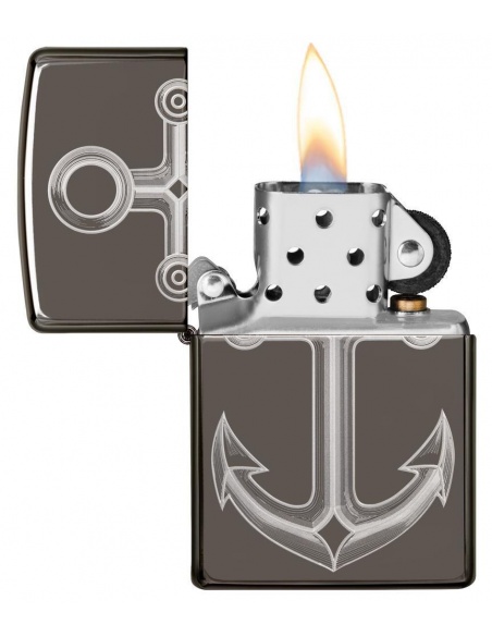 Bricheta Zippo 49028 Anchor Design