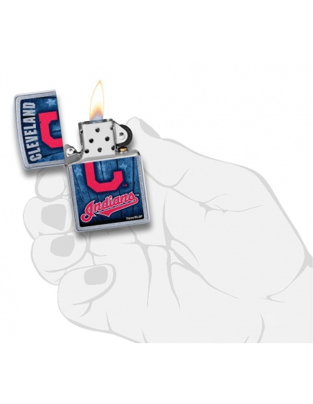 Bricheta Zippo 29974 MLB Cleveland Indians