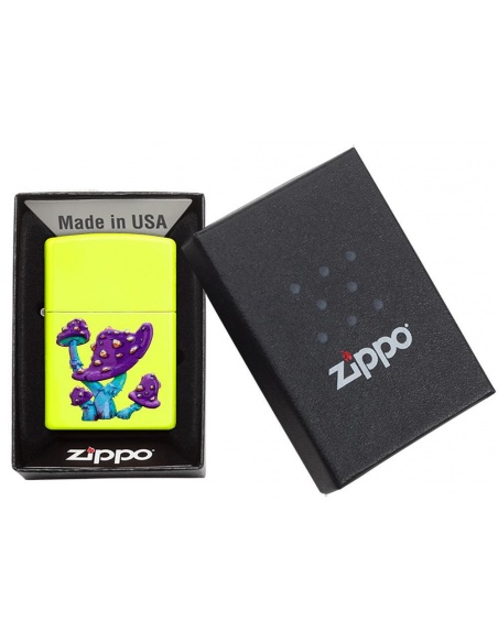 Bricheta Zippo 49189 Textured Mushroom Design