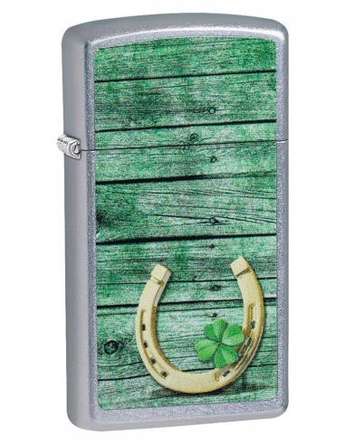 Bricheta Zippo 49123 Slim Horseshoe Design