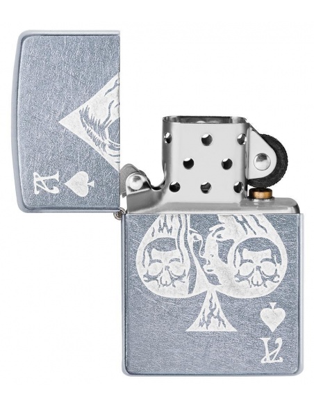 Bricheta Zippo 49113 Ace of Spades Goth