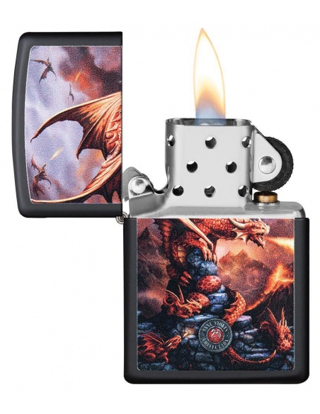 Bricheta Zippo 49097 Anne Stokes Dragon