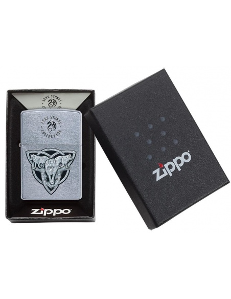 Bricheta Zippo 49099 Anne Stokes Wolf Trio