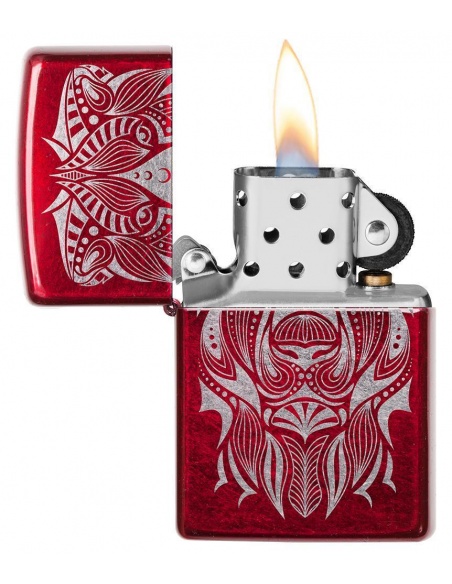 Bricheta Zippo 49109 Lion Tattoo Design